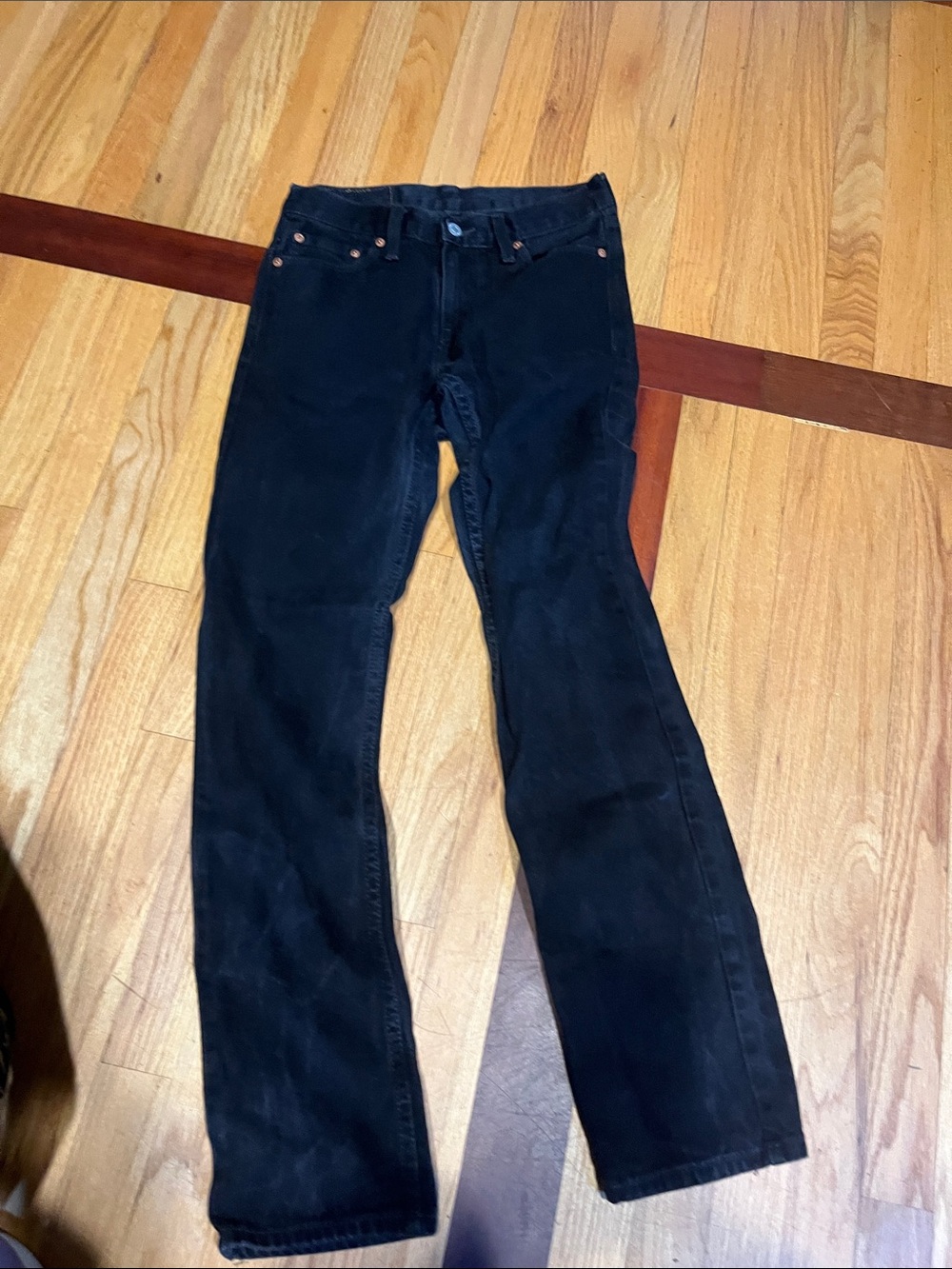 Women’s Black Slim Straight Jeans